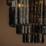 Guinevere Vintage Luxury Tiered Round Crystal Chandelier