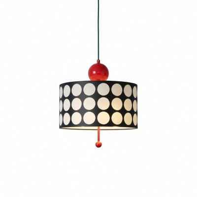 Solivra Scandinavian Round Lattice LED Drum Pendant Light