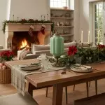 Nexos French Retro Cream Glass Textured Eloise Table Lamp