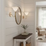 Xanthippe Farmhouse Linen Fabric Wall Sconce