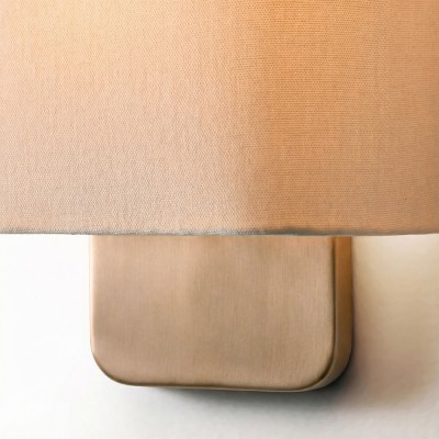 Ondine Modern Linen Fabric Shade Wall Sconce