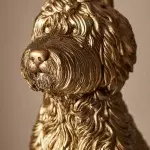 Aurea Unique Animal Table Lamp - Dog Sculptural Accent Lighting for Bedroom & Living Room