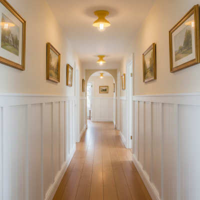 Lunavel Modern Ceramic Mount Ceiling Light Fixture