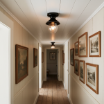 Lunavel Modern Ceramic Mount Ceiling Light Fixture