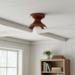 Lunavel Modern Ceramic Mount Ceiling Light Fixture