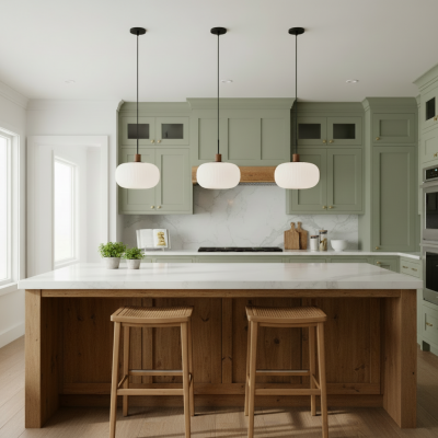 Aetheryn Nordic Ribbed Glass Pendant Lamp