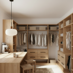 Aetheryn Nordic Ribbed Glass Pendant Lamp