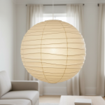 Ondrell Wabi-Sabi  Paper Round Pendant Light
