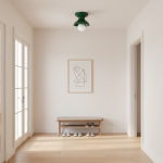 Lunavel Modern Ceramic Mount Ceiling Light Fixture