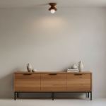 Lunavel Modern Ceramic Mount Ceiling Light Fixture