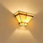 Starion Tiffany Stained Glass Wall Sconce