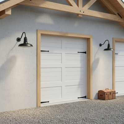 Elarion Industrial Gooseneck Exterior Wall Light