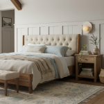 Persevyx Modern Marble Round Wall Sconces