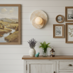 Persevyx Modern Marble Round Wall Sconces