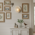 Persevyx Modern Marble Round Wall Sconces