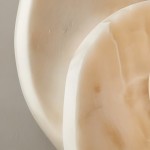 Persevyx Modern Marble Round Wall Sconces