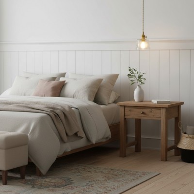 Seraphel Vintage 1-Light Glass Brass Pendant Light