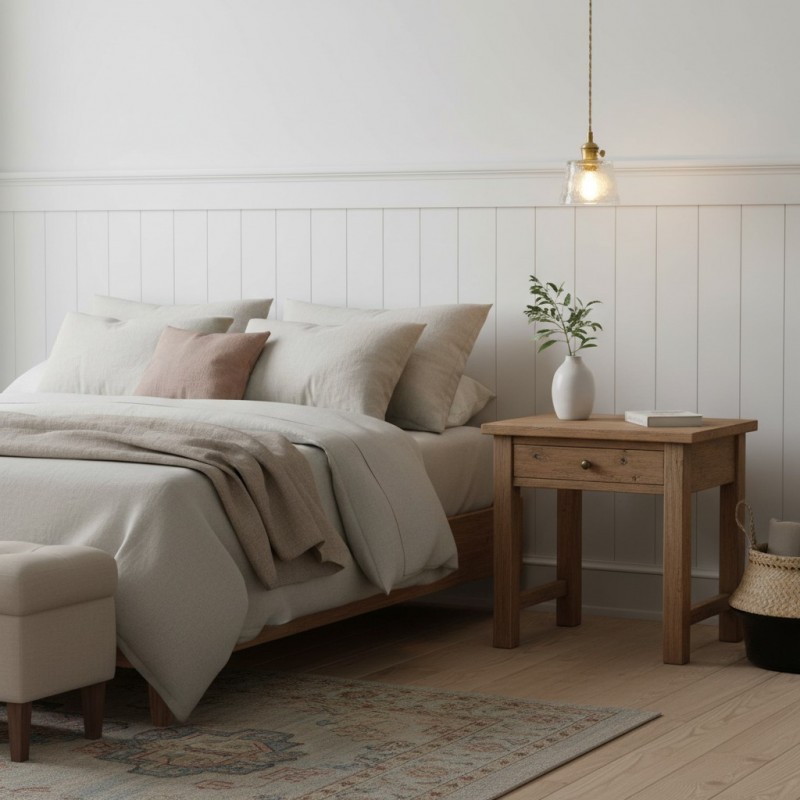 Seraphel Vintage 1-Light Glass Brass Pendant Light