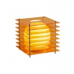 Astralys Wabi-Sabi Acrylic Thousand Layer Moon LED Lamp