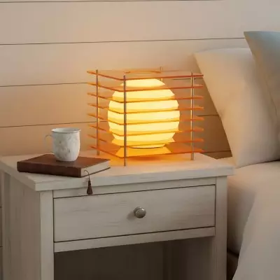 Astralys Wabi-Sabi Acrylic Thousand Layer Moon LED Lamp