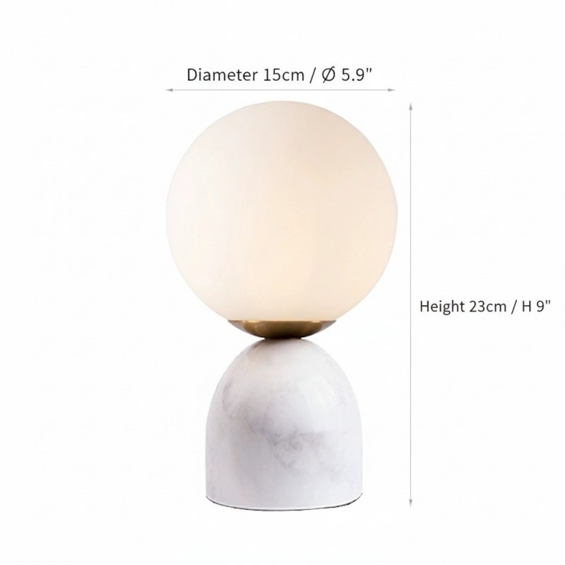 Aalia Marble table lamp