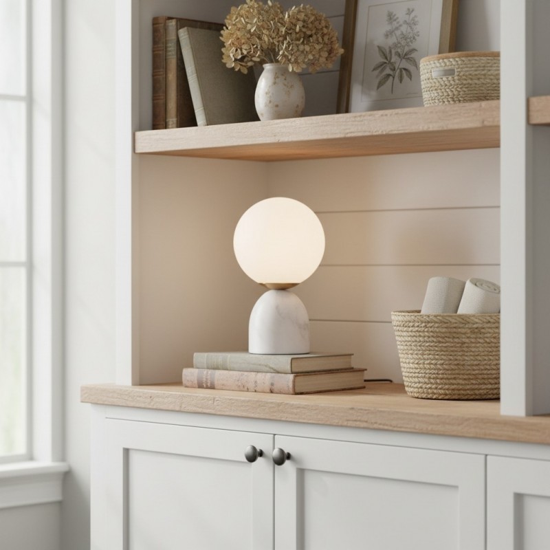 Aalia Marble table lamp