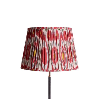 Cresenda Bohemian Fabric Ceramic Gourd Table Lamp