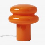 Nymeros Scandinavian Glass Mushroom Table Lamp