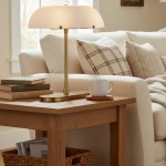 Lunaris Vintage Milk Glass Boat Table Lamp