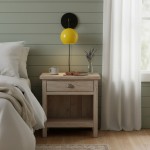 Vespera Vintage Brass Round Wall Sconce