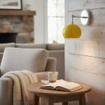 Vespera Vintage Brass Round Wall Sconce