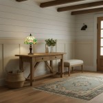 Mystral Tiffany Lotus flower Glass Table Light