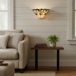 Aelorin Tiffany Stained Glass Wall Sconce