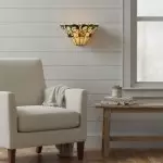 Aelorin Tiffany Stained Glass Wall Sconce