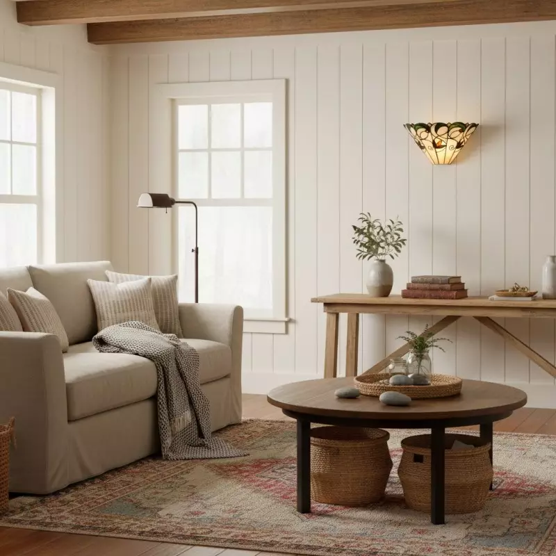 Aelorin Tiffany Stained Glass Wall Sconce