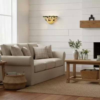 Aelorin Tiffany Stained Glass Wall Sconce