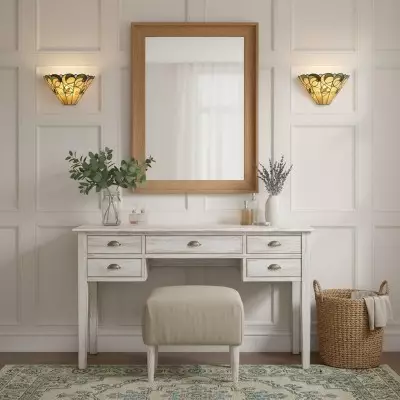 Aelorin Tiffany Stained Glass Wall Sconce