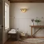 Aelorin Tiffany Stained Glass Wall Sconce