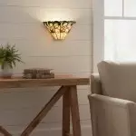 Aelorin Tiffany Stained Glass Wall Sconce