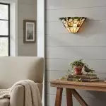 Aelorin Tiffany Stained Glass Wall Sconce