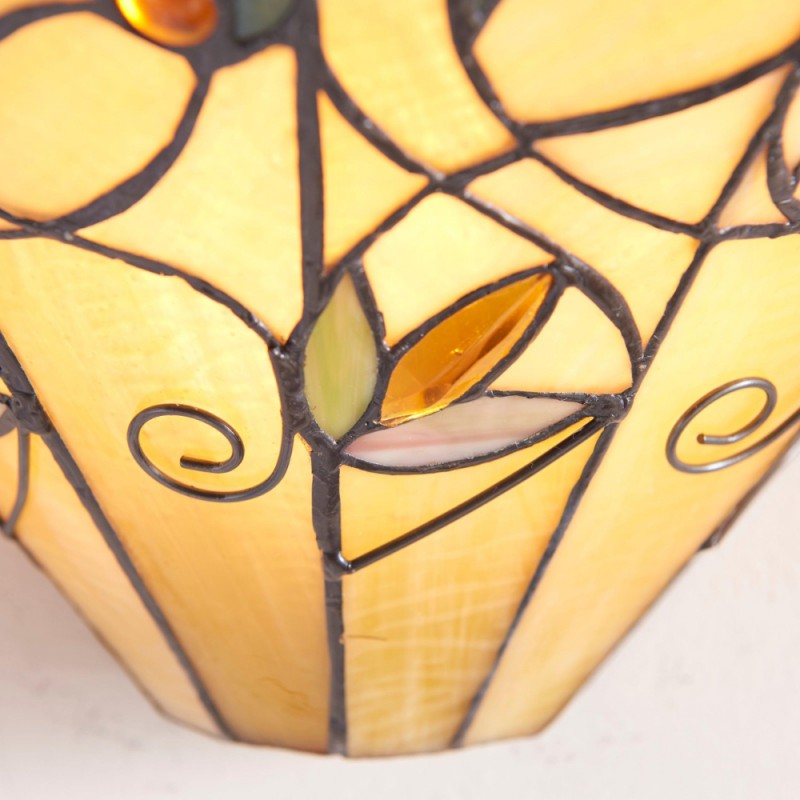 Aelorin Tiffany Stained Glass Wall Sconce
