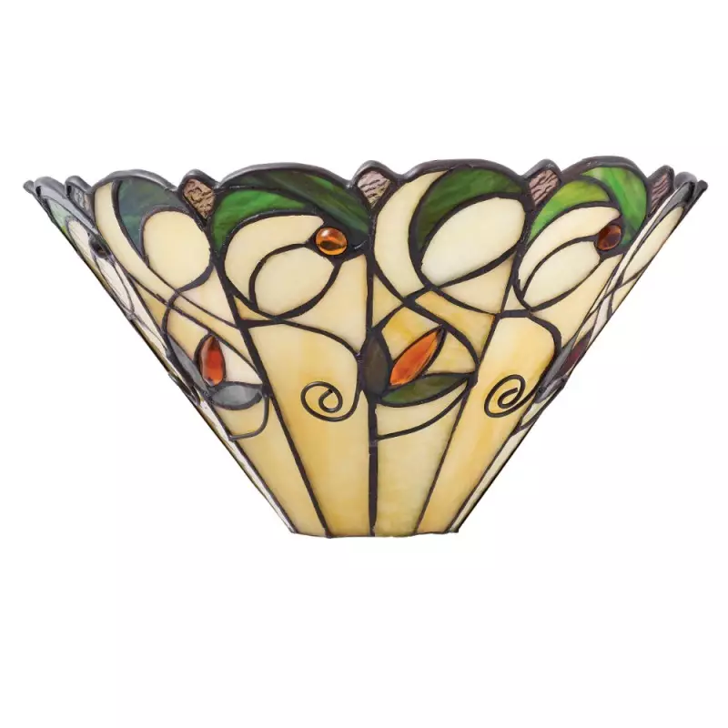 Aelorin Tiffany Stained Glass Wall Sconce