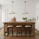 Leila Retro Round Saucer Style Shade Metal Pendant Light