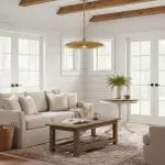 Leila Retro Round Saucer Style Shade Metal Pendant Light