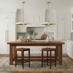 Leila Retro Round Saucer Style Shade Metal Pendant Light