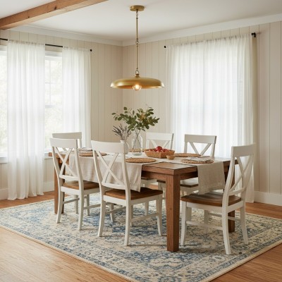 Leila Retro Round Saucer Style Shade Metal Pendant Light