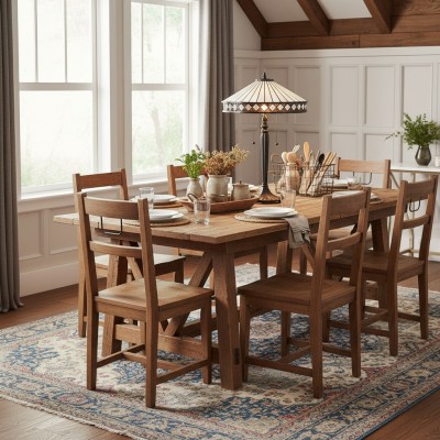 Zephira Tiffany White Glass Table Lamp