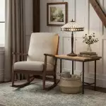 Zephira Tiffany White Glass Table Lamp