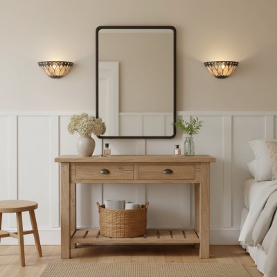 Cygnus Tiffany Stained Glass Wall Light