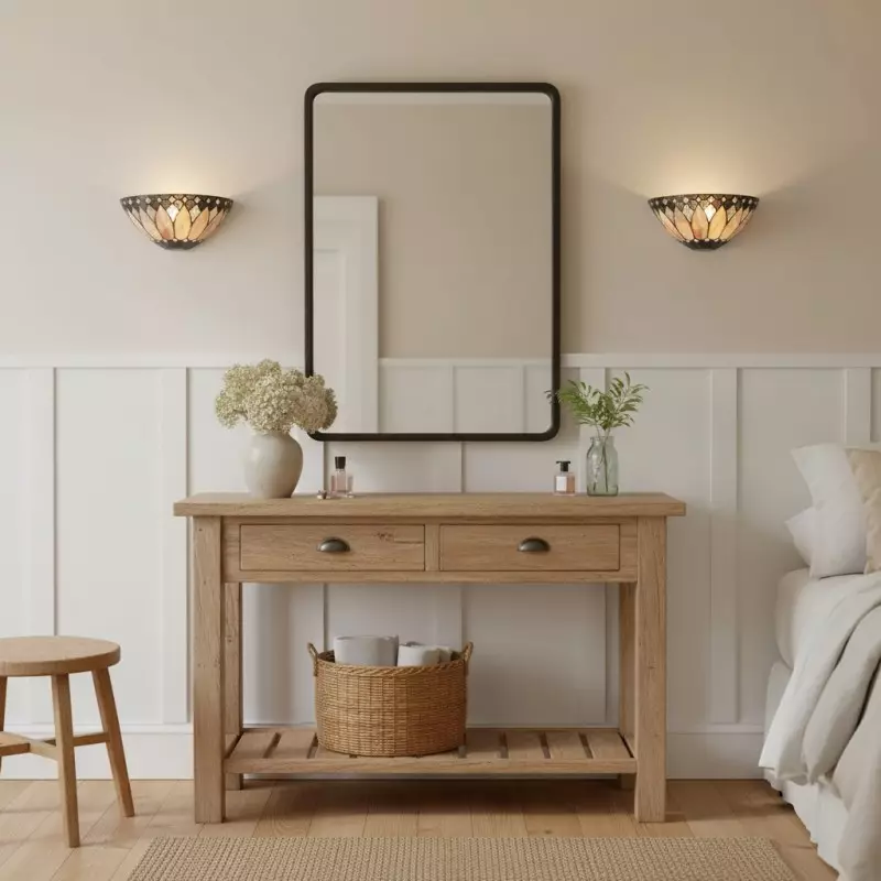 Cygnus Tiffany Stained Glass Wall Light